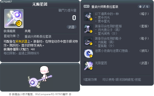 无限星团 Tooltip