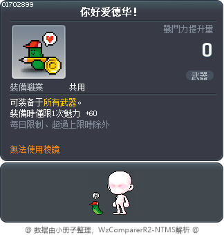 你好爱德华！ Tooltip
