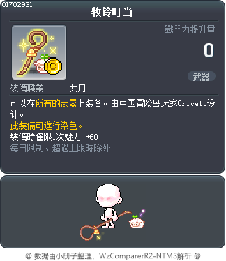 牧铃叮当 Tooltip