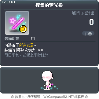 挥舞的荧光棒 Tooltip