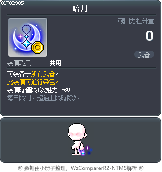 暗月 Tooltip