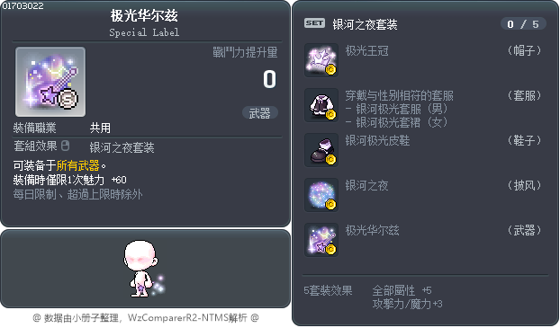 极光华尔兹 Tooltip
