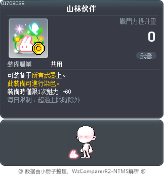 山林伙伴 Tooltip