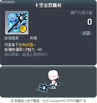 卡里亚恩魔杖 Tooltip