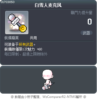 白雪人麦克风 Tooltip