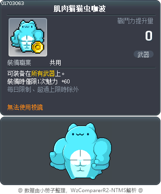 肌肉猫猫虫咖波 Tooltip