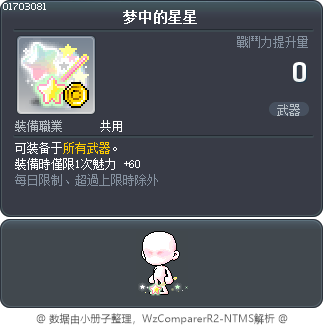 梦中的星星 Tooltip