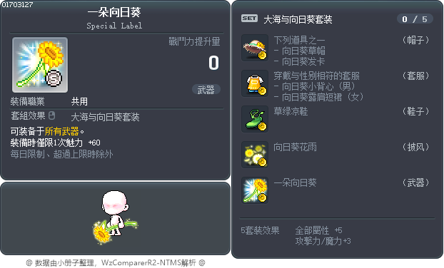 一朵向日葵 Tooltip