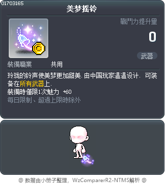 美梦摇铃 Tooltip