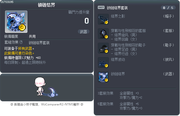 锁链结界 Tooltip