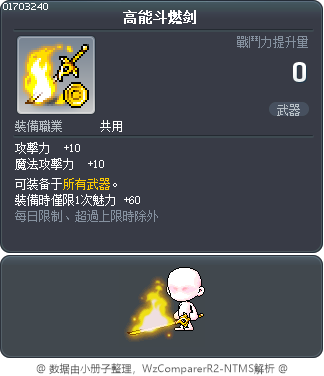 高能斗燃剑 Tooltip