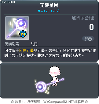 无限星团 Tooltip