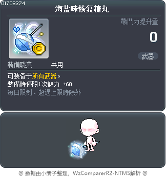 海盐味恢复糖丸 Tooltip