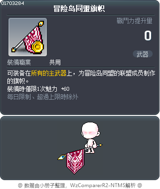 冒险岛同盟旗帜 Tooltip