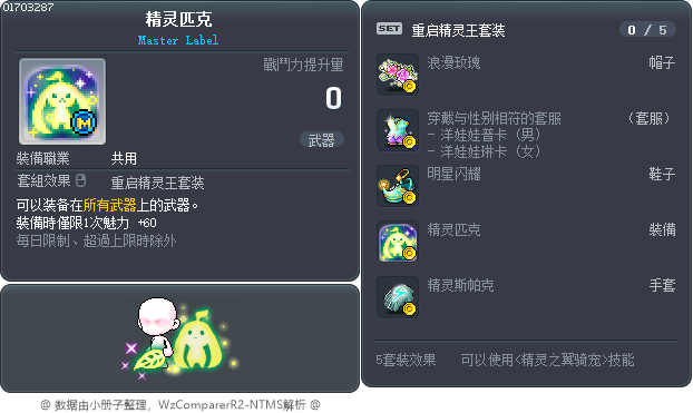 精灵匹克 Tooltip