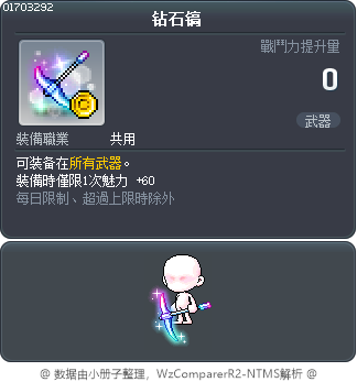 钻石镐 Tooltip