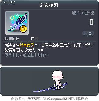 幻夜枪刃 Tooltip