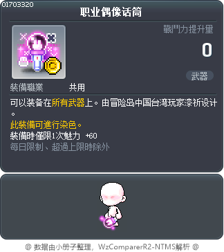 职业偶像话筒 Tooltip