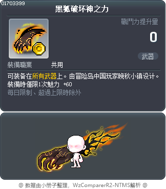 黑狐破坏神之力 Tooltip