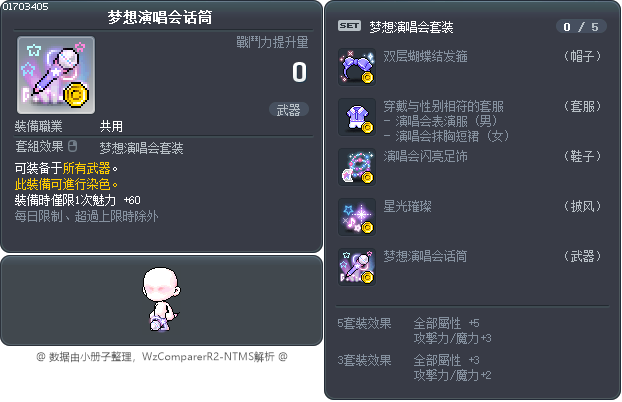 梦想演唱会话筒 Tooltip