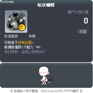 暗夜蝴蝶 Tooltip