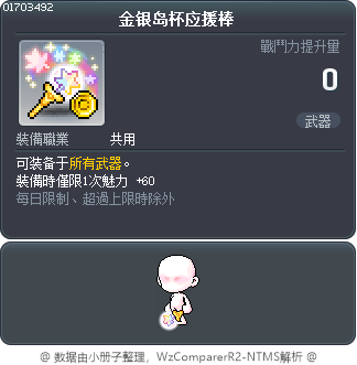 金银岛杯应援棒 Tooltip