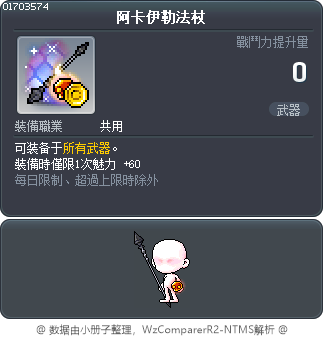 阿卡伊勒法杖 Tooltip