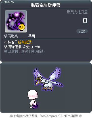 黑暗希纳斯神兽 Tooltip