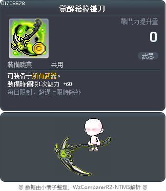 觉醒希拉镰刀 Tooltip