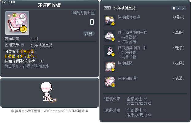 汪汪回旋镖 Tooltip