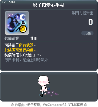 影子剧爱心手杖 Tooltip