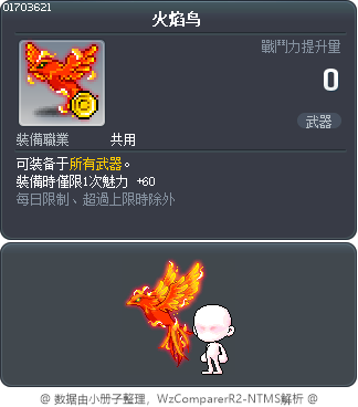 火焰鸟 Tooltip