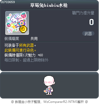 草莓兔biubiu水枪 Tooltip