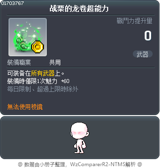 战栗的龙卷超能力 Tooltip