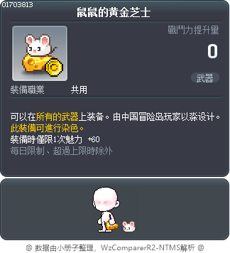 鼠鼠的黄金芝士 Tooltip