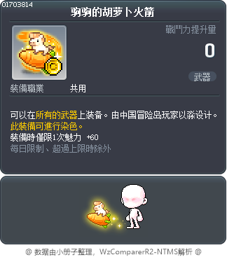 驹驹的胡萝卜火箭 Tooltip
