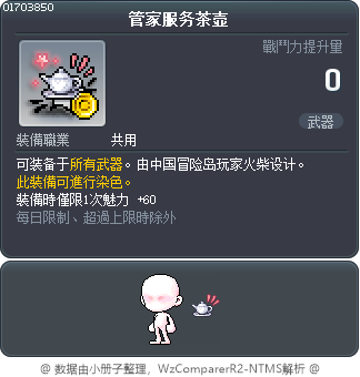 管家服务茶壶 Tooltip