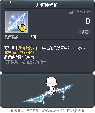 几何棱光枪 Tooltip