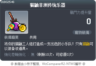 猫鼬非洲传统乐器 Tooltip
