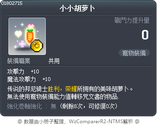 小小胡萝卜 Tooltip