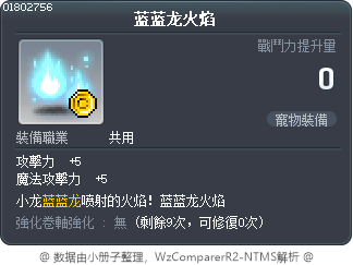 蓝蓝龙火焰 Tooltip