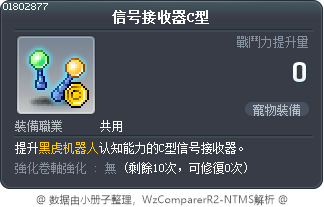 信号接收器C型 Tooltip