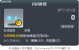 闪闪铃铛 Tooltip