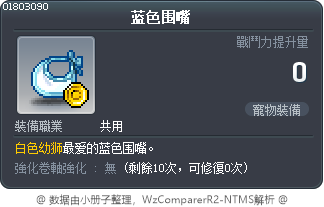 蓝色围嘴 Tooltip