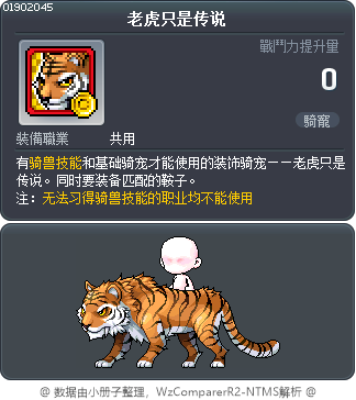 老虎只是传说 Tooltip