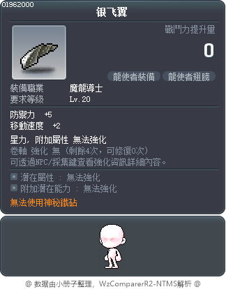 银飞翼 Tooltip