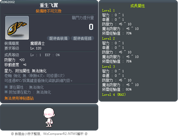 重生飞翼 Tooltip
