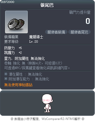 Silver Tail Tooltip