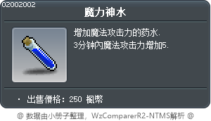 Sniper Potion Tooltip