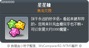 星星糖 Tooltip